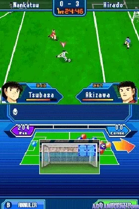 Captain Tsubasa - Gekitou no Kiseki (Japan) screen shot game playing